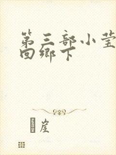 第三部小莹乱翁回乡下