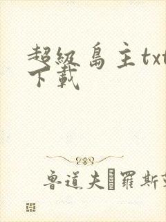 超级岛主txt下载