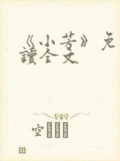 《小芳》免费阅读全文