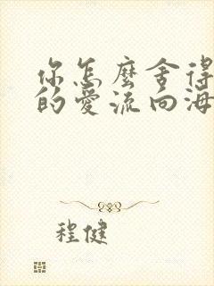 你怎么舍得让我的爱流向海