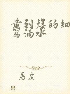 黄到爆的细节描写滴水