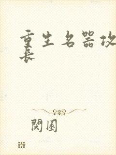 重生名器攻略兄长