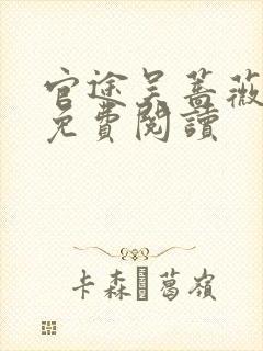 官途吴蔷薇全文免费阅读