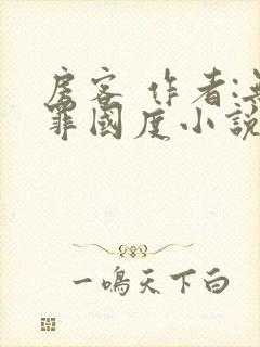 房客 作者:无罪国度小说全文免费