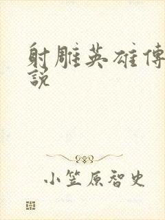 射雕英雄传 小说