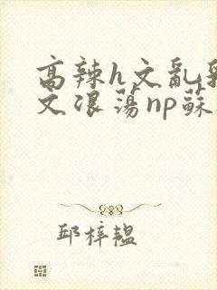 高辣h文乱乳h文浪荡np苏夏