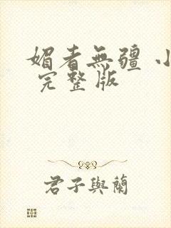 媚者无疆 小说 完整版