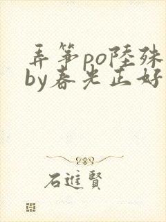 弄筝po陆殊词by春光正好