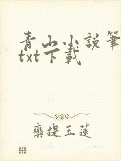 青山小说笔趣阁txt下载