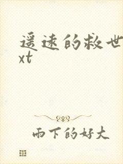 遥远的救世主txt