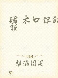 赌 木口银的小说