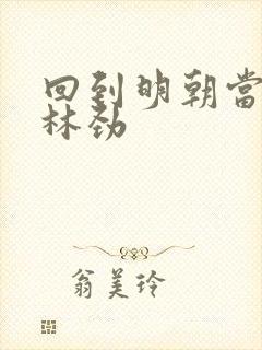 回到明朝当王爷林劲