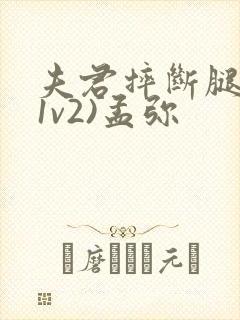 夫君摔断腿后(1v2)孟弥