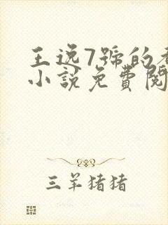 王逸7号的都市小说免费阅读