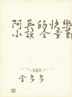 阿兵的快乐生活小说 全章节阅读免费