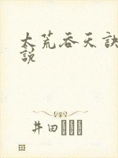 太荒吞天诀 小说