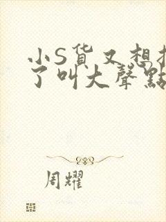 小S货又想挨C了叫大声点小