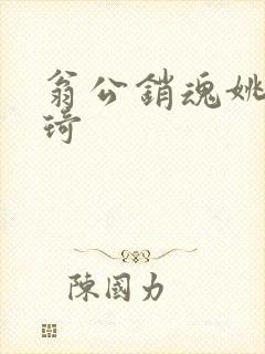 翁公销魂姚瑶琦琦