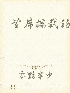 首席总裁的逃妻