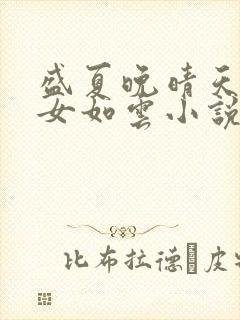 盛夏晚晴天之美女如云小说