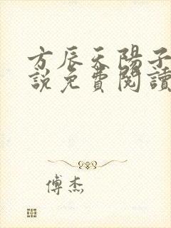 方辰天阳子的小说免费阅读