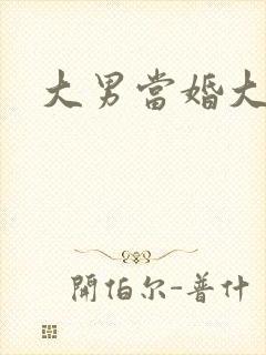 大男当婚大结局