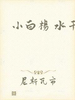 小白杨 水千丞