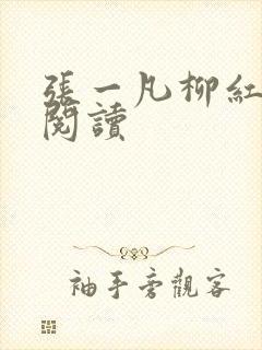 张一凡柳红免费阅读