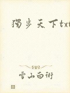 独步天下txt