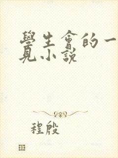 学生会的一己之见小说