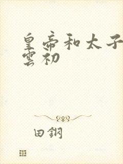 皇帝和太子妃h云初