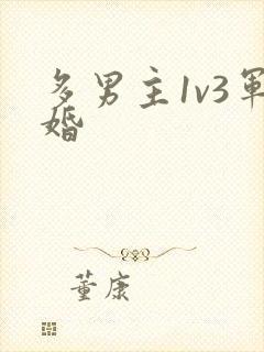 多男主1v3军婚