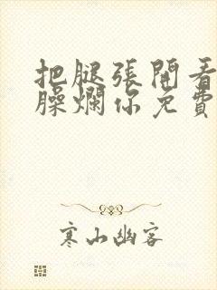 把腿张开看老子臊烂你免费