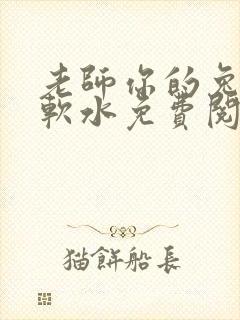 老师你的兔子好软水免费阅读