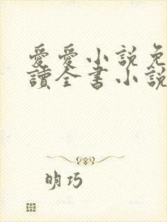 爱爱小说免费阅读全书小说乡村