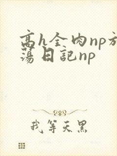 高h全肉np放荡日记np