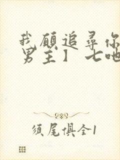 我愿追寻你【双男主】 七吔