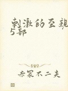 刺激的至亲乱45部