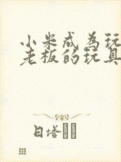 小米成为玩具店老板的玩具