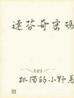 达芬奇密码小说