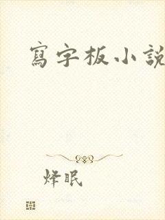 写字板小说