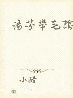 汤芳带毛阴部