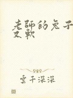 老师的兔子又大又软