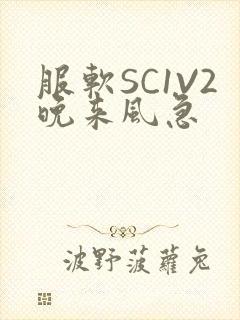 服软SC1V2晚来风急