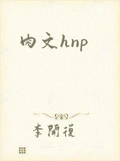 肉文hnp