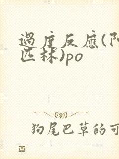 过度反应(阿司匹林)po