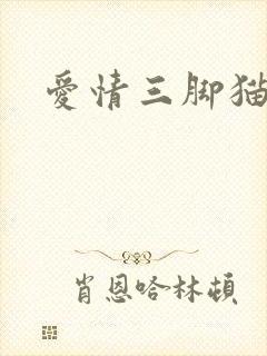 爱情三脚猫