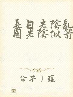 长日光阴乱作一团光阴似箭笔趣