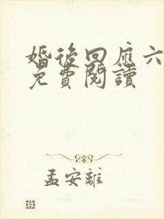 婚后回应六盲星免费阅读