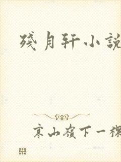 残月轩小说网